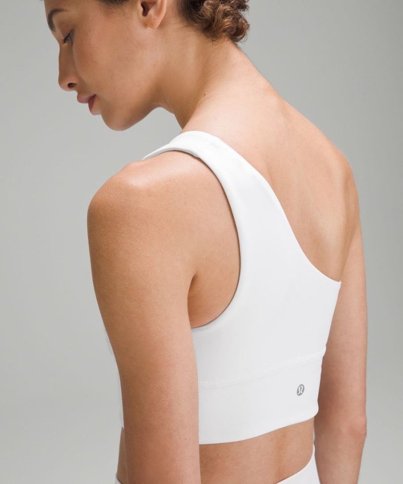 Sujetador Deportivo Lululemon Align™ Asymmetrical Bra Light Support, A/B Cup Mujer Blancas Chile | 195GOJPSX