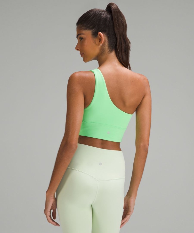 Sujetador Deportivo Lululemon Align™ Asymmetrical Bra Light Support, A/B Cup Mujer Turquesa Chile | 165WJRCBP