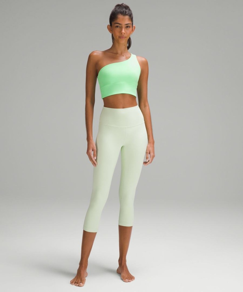 Sujetador Deportivo Lululemon Align™ Asymmetrical Bra Light Support, A/B Cup Mujer Turquesa Chile | 165WJRCBP