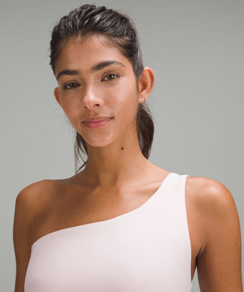 Sujetador Deportivo Lululemon Align™ Asymmetrical Bra Light Support, A/B Cup Mujer Rosas Chile | 758MFCYZT