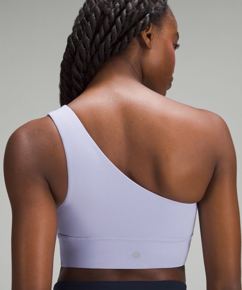 Sujetador Deportivo Lululemon Align™ Asymmetrical Bra Light Support, C/D Cup Mujer Moradas Chile | 502FOVNCH