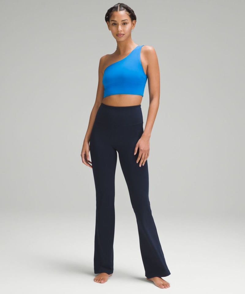 Sujetador Deportivo Lululemon Align™ Asymmetrical Bra Light Support, C/D Cup Mujer Azules Chile | 380BQKXAJ