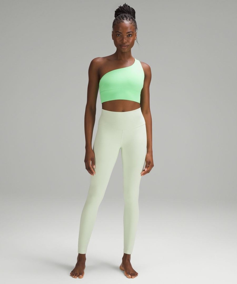 Sujetador Deportivo Lululemon Align™ Asymmetrical Bra Light Support, C/D Cup Mujer Turquesa Chile | 213FTPJEO