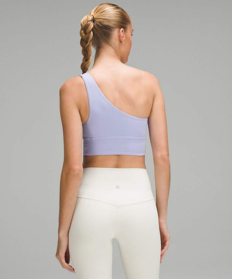 Sujetador Deportivo Lululemon Align™ Asymmetrical Bra Light Support, A/B Cup Mujer Moradas Chile | 687RLXVEB