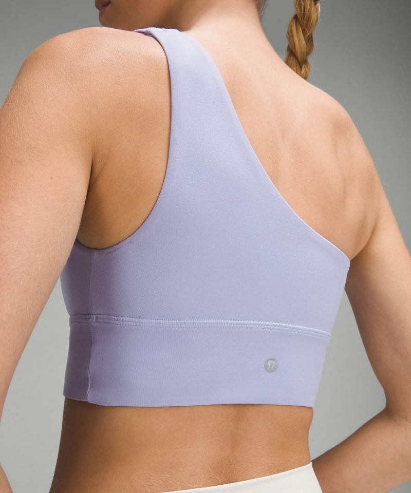 Sujetador Deportivo Lululemon Align™ Asymmetrical Bra Light Support, A/B Cup Mujer Moradas Chile | 687RLXVEB