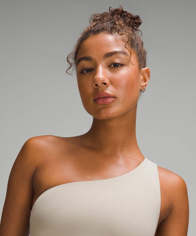 Sujetador Deportivo Lululemon Align™ Asymmetrical Bra Light Support, A/B Cup Mujer Gris Chile | 638ANHWOY