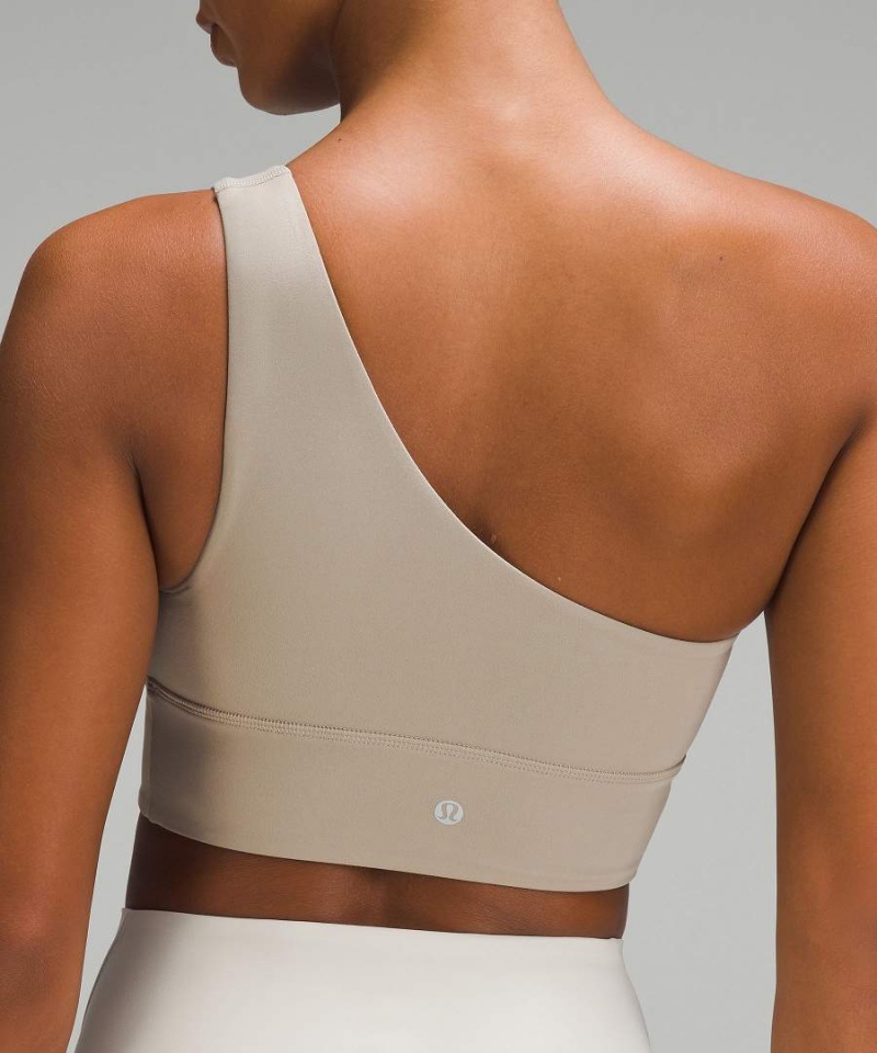Sujetador Deportivo Lululemon Align™ Asymmetrical Bra Light Support, A/B Cup Mujer Gris Chile | 638ANHWOY