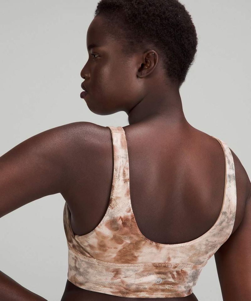 Sujetador Deportivo Lululemon Align™ Bra Shine Light Support, A/B Cup Mujer Verde Claro Chile | 371YGBWXV