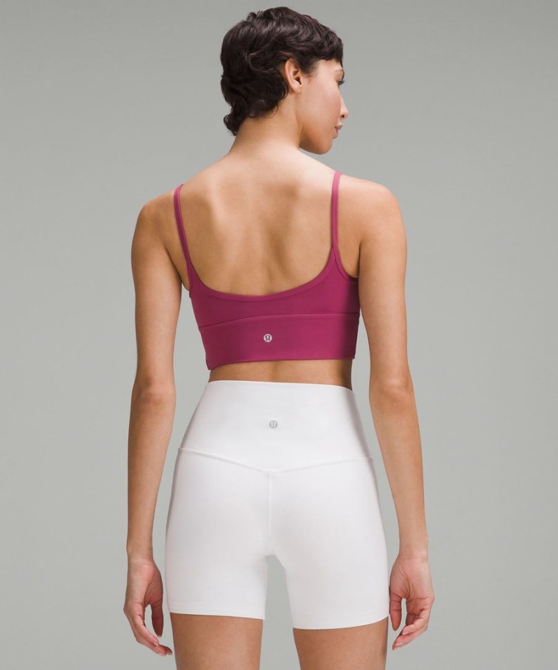 Sujetador Deportivo Lululemon Align™ Sweetheart Bra Light Support, A/B Cup Mujer Moradas Chile | 910LUNVWO