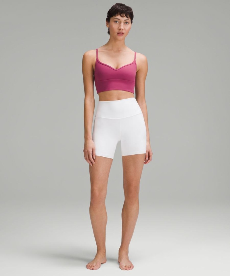 Sujetador Deportivo Lululemon Align™ Sweetheart Bra Light Support, A/B Cup Mujer Moradas Chile | 910LUNVWO