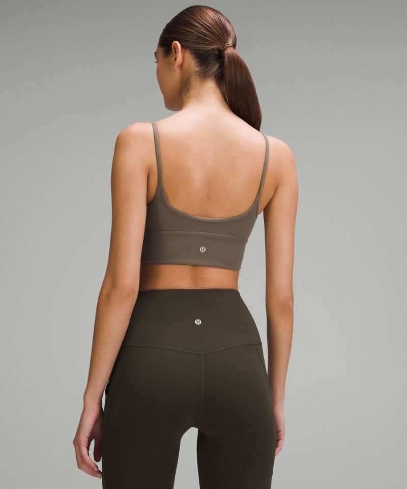 Sujetador Deportivo Lululemon Align™ Sweetheart Bra Light Support, A/B Cup Mujer Gris Chile | 459VTBAWI