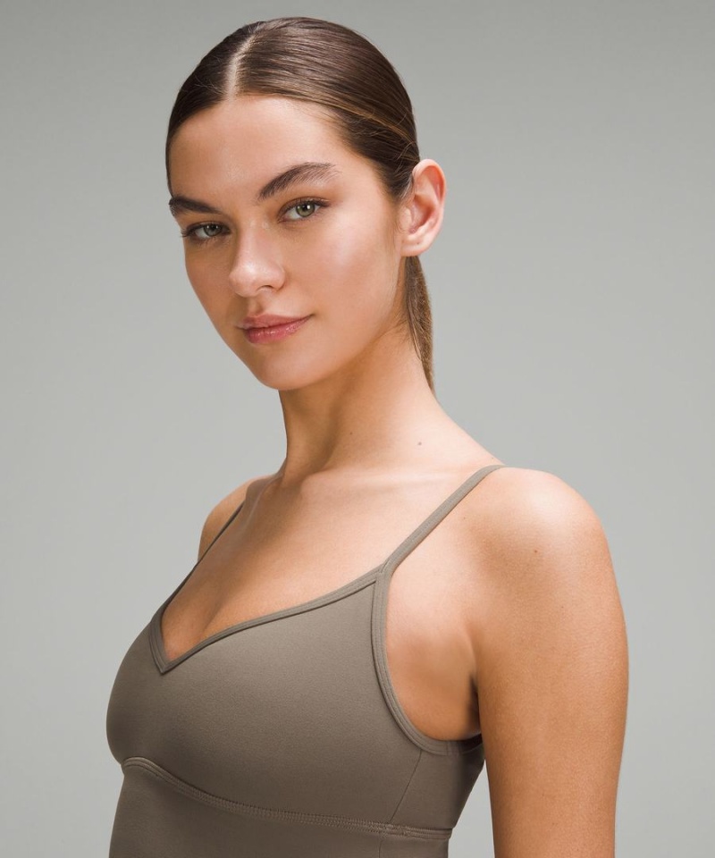 Sujetador Deportivo Lululemon Align™ Sweetheart Bra Light Support, A/B Cup Mujer Gris Chile | 459VTBAWI