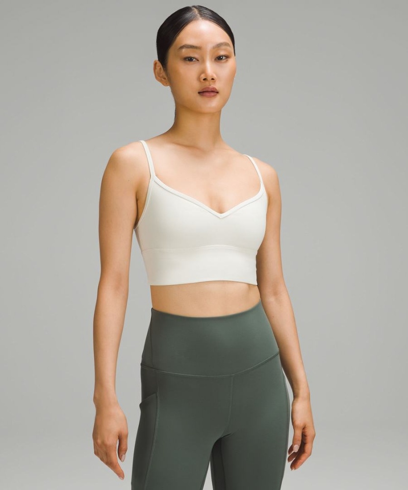 Sujetador Deportivo Lululemon Align™ Sweetheart Bra Light Support, A/B Cup Mujer Beige Chile | 052RNPTXV