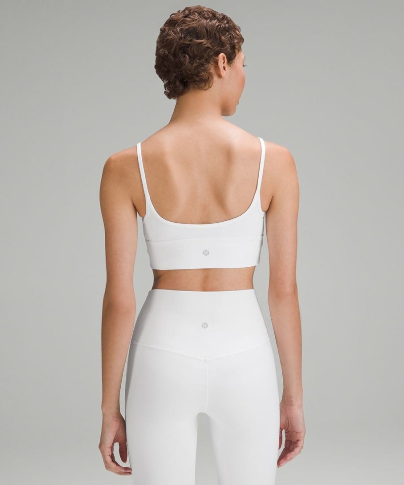 Sujetador Deportivo Lululemon Align™ Sweetheart Bra Light Support, A/B Cup Mujer Blancas Chile | 495FAHLSQ