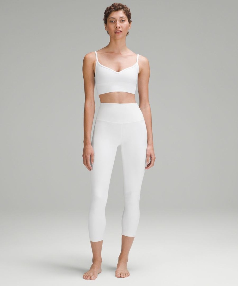 Sujetador Deportivo Lululemon Align™ Sweetheart Bra Light Support, A/B Cup Mujer Blancas Chile | 495FAHLSQ