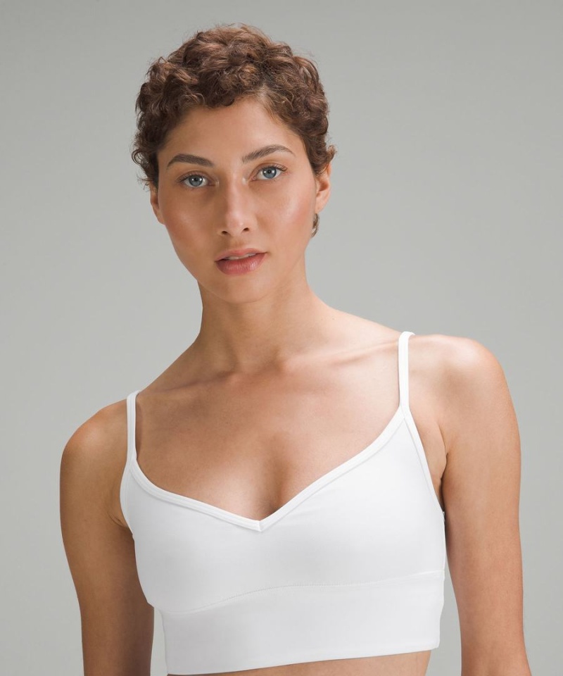 Sujetador Deportivo Lululemon Align™ Sweetheart Bra Light Support, A/B Cup Mujer Blancas Chile | 495FAHLSQ