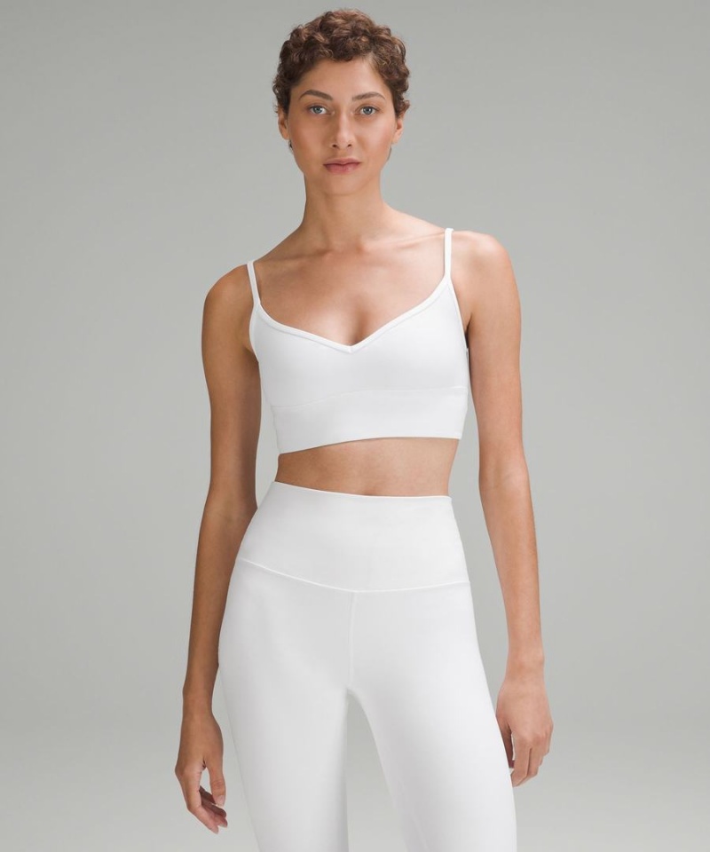 Sujetador Deportivo Lululemon Align™ Sweetheart Bra Light Support, A/B Cup Mujer Blancas Chile | 495FAHLSQ