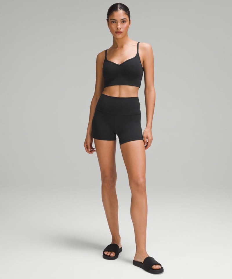 Sujetador Deportivo Lululemon Align™ Sweetheart Bra Light Support, A/B Cup Mujer Negras Chile | 926DPSKWF