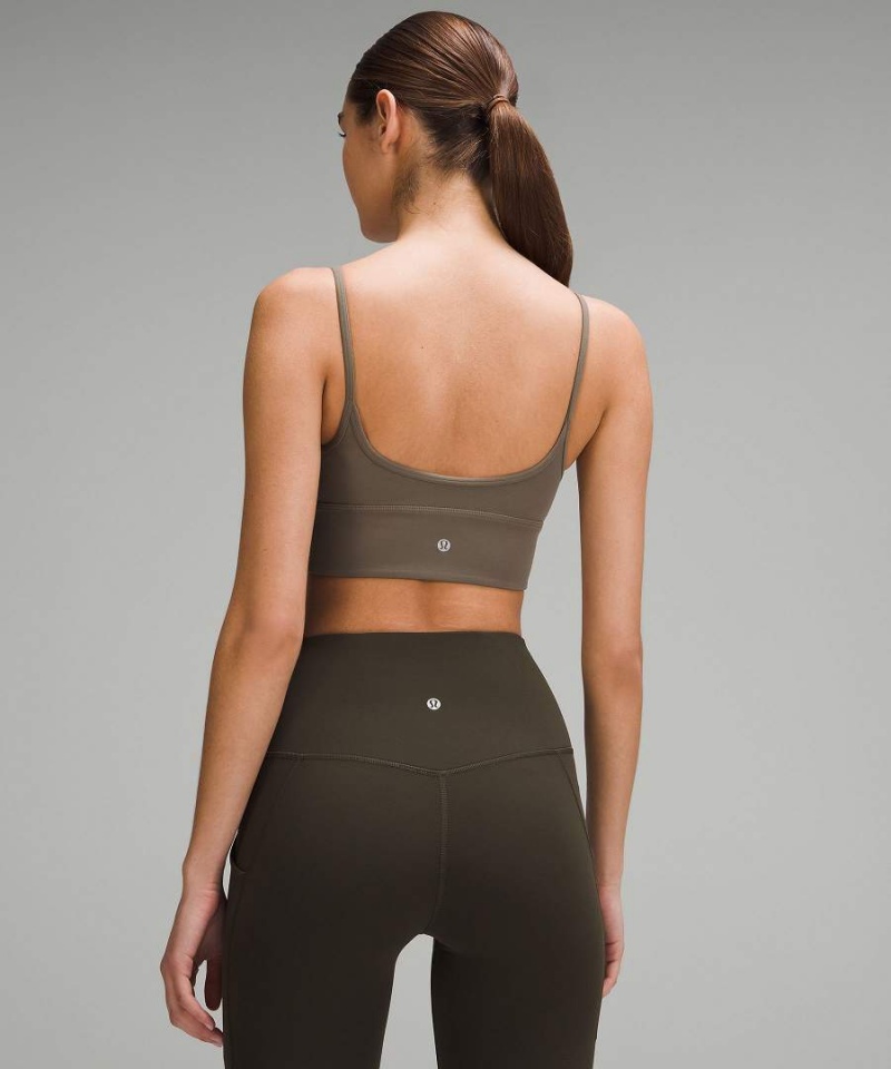 Sujetador Deportivo Lululemon Align™ Sweetheart Bra Light Support, A/B Cup Mujer Gris Chile | 710GYTELB