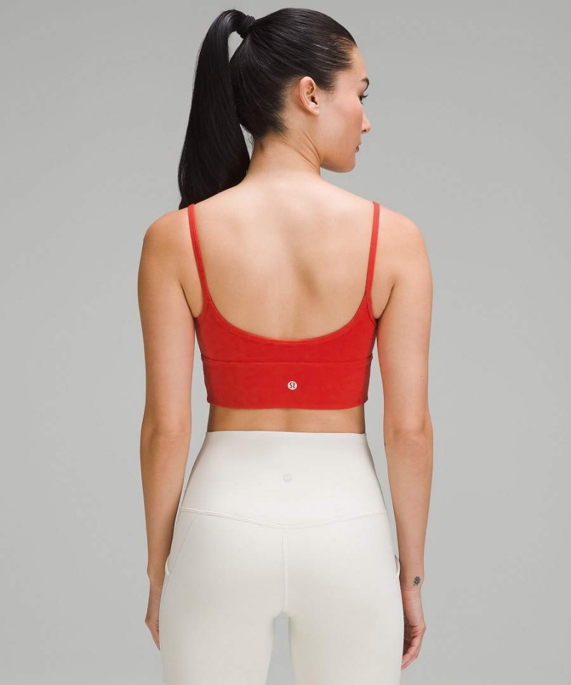 Sujetador Deportivo Lululemon Align™ Sweetheart Bra Light Support, A/B Cup Mujer Rojas Chile | 296VJYFTK
