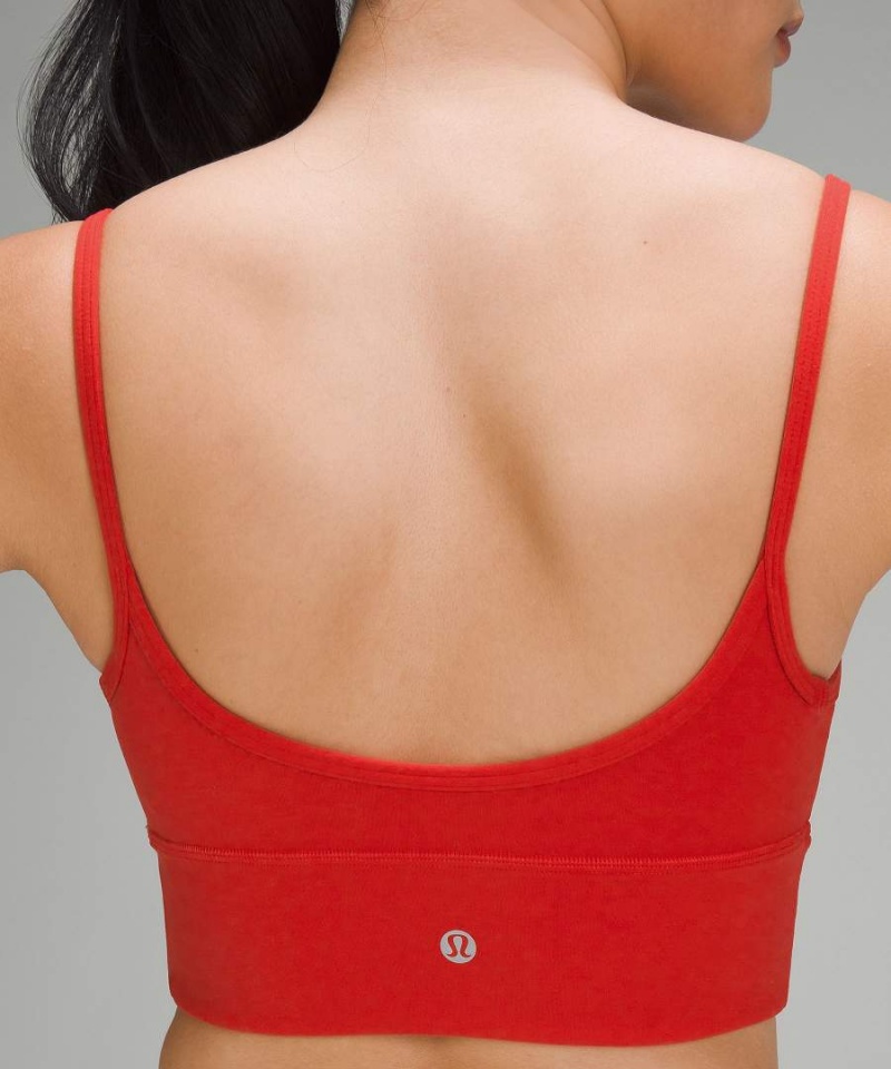 Sujetador Deportivo Lululemon Align™ Sweetheart Bra Light Support, A/B Cup Mujer Rojas Chile | 296VJYFTK