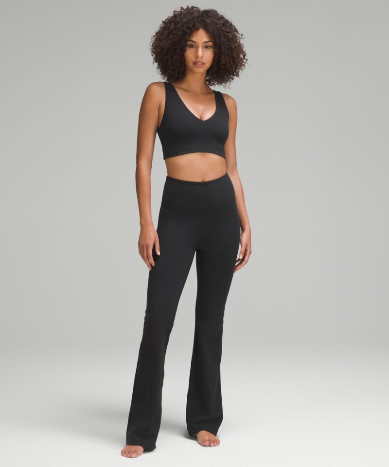 Sujetador Deportivo Lululemon Align™ V-Neck Bra Light Support, C/D Cup Mujer Negras Chile | 640KBDQXJ
