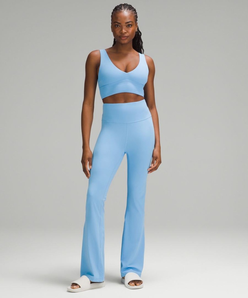 Sujetador Deportivo Lululemon Align™ V-Neck Bra Light Support, C/D Cup Mujer Azules Chile | 867WILRKC