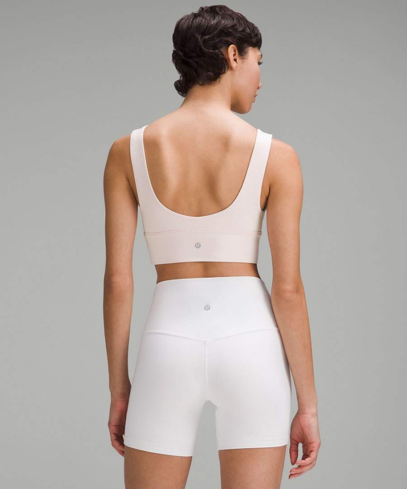 Sujetador Deportivo Lululemon Align™ V-Neck Bra Light Support, A/B Cup Mujer Rojas Claro Chile | 768JDAXGL