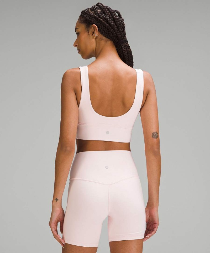 Sujetador Deportivo Lululemon Align™ V-Neck Bra Light Support, C/D Cup Mujer Rojas Claro Chile | 153MRLNTX