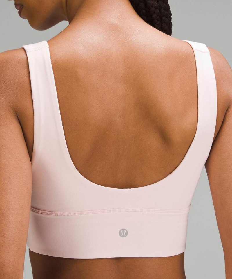 Sujetador Deportivo Lululemon Align™ V-Neck Bra Light Support, C/D Cup Mujer Rojas Claro Chile | 153MRLNTX