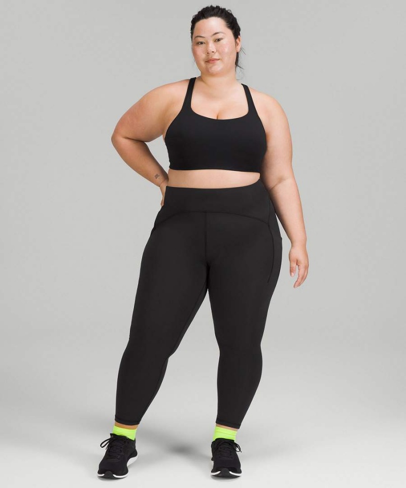 Sujetador Deportivo Lululemon All Powered Up Bra Medium Support, A-G Cups Mujer Negras Chile | 943VJRCOE