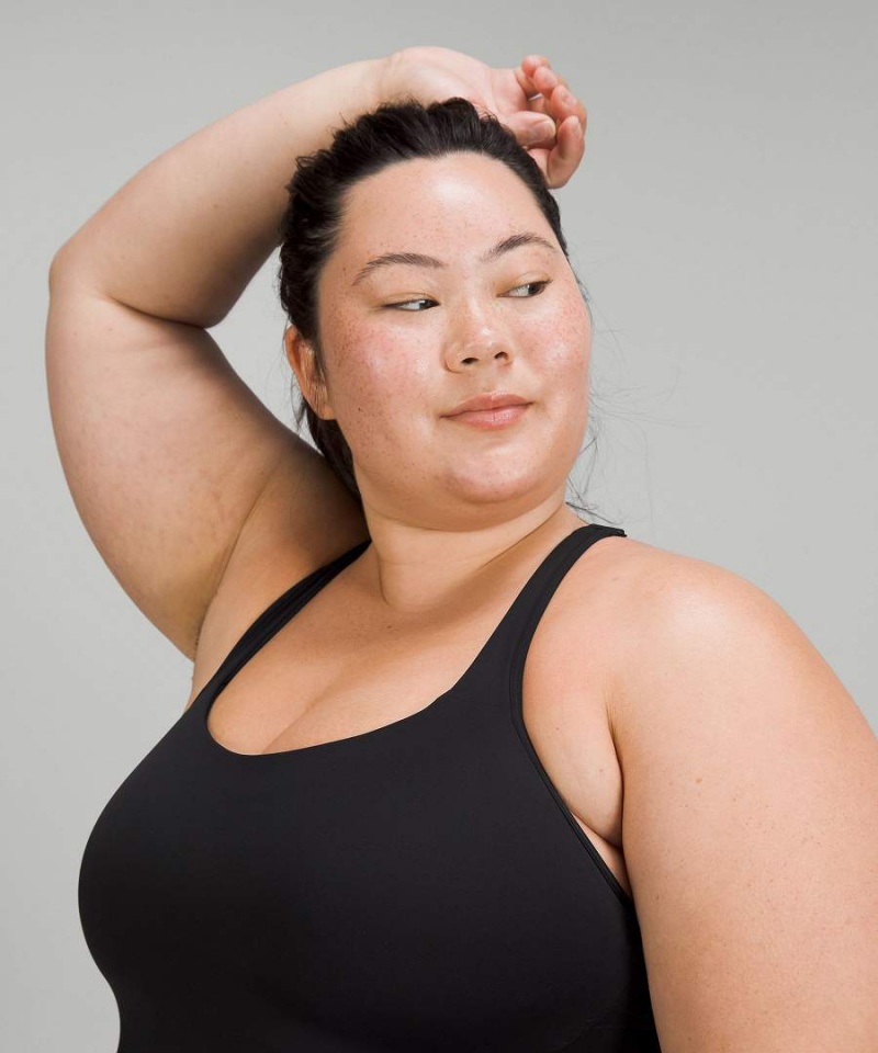Sujetador Deportivo Lululemon All Powered Up Bra Medium Support, A-G Cups Mujer Negras Chile | 943VJRCOE
