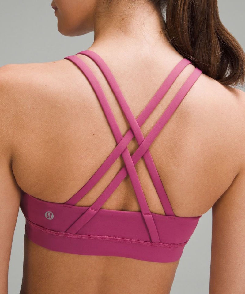 Sujetador Deportivo Lululemon Energy Bra Medium Support, B–D Cups Mujer Moradas Chile | 359SQBTCE