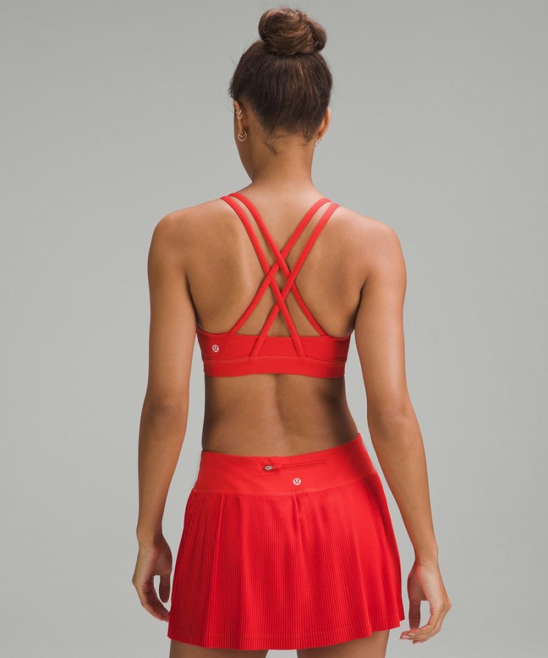 Sujetador Deportivo Lululemon Energy Bra Medium Support, B–D Cups Mujer Rojas Chile | 641PAIRMK