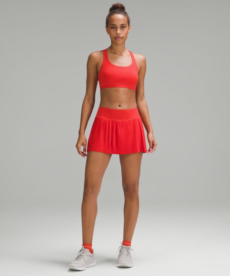 Sujetador Deportivo Lululemon Energy Bra Medium Support, B–D Cups Mujer Rojas Chile | 641PAIRMK