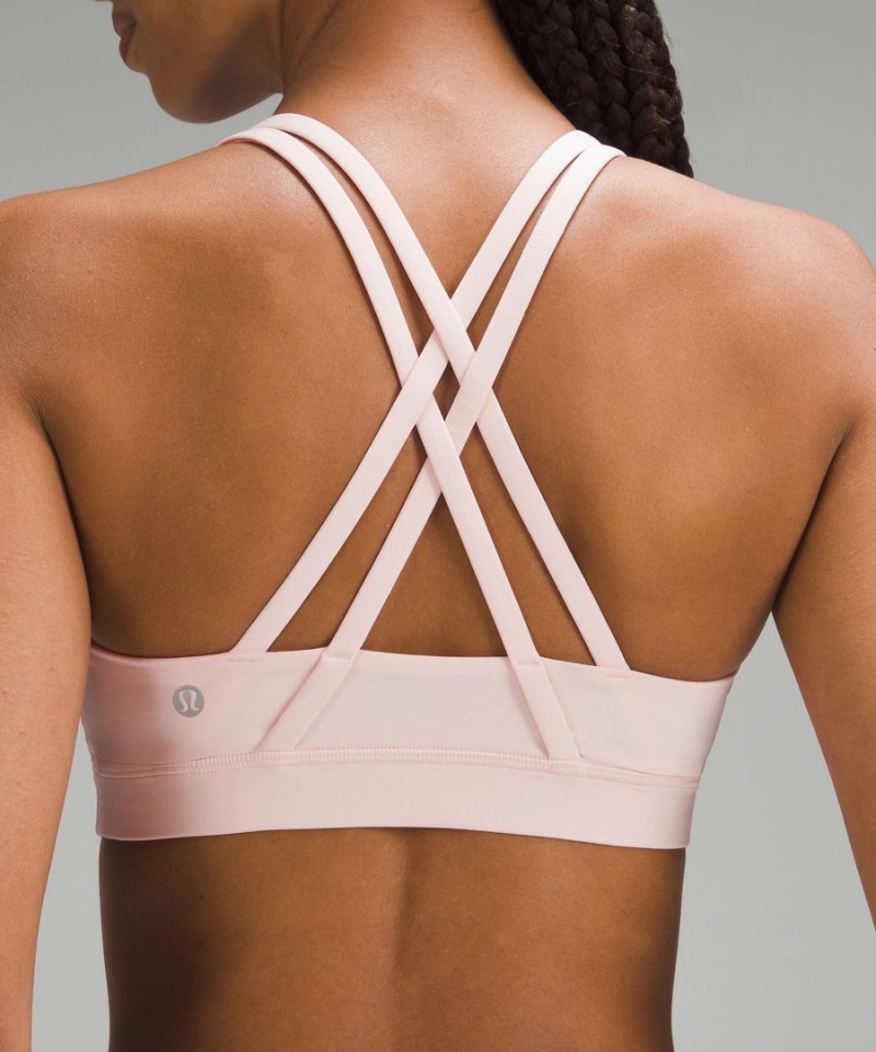 Sujetador Deportivo Lululemon Energy Bra Medium Support, B–D Cups Mujer Rojas Claro Chile | 493XLZPVS