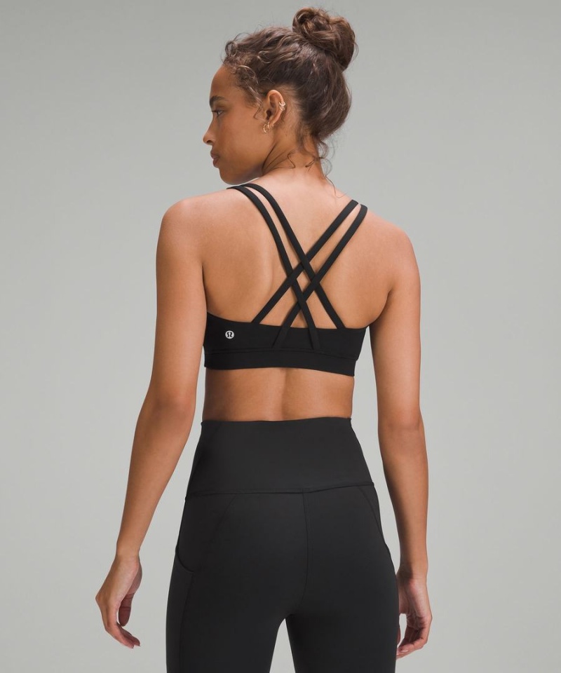 Sujetador Deportivo Lululemon Energy Bra Medium Support, B–D Cups Mujer Negras Chile | 236BMDSFU