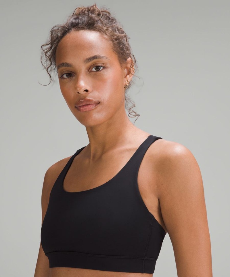 Sujetador Deportivo Lululemon Energy Bra Medium Support, B–D Cups Mujer Negras Chile | 236BMDSFU