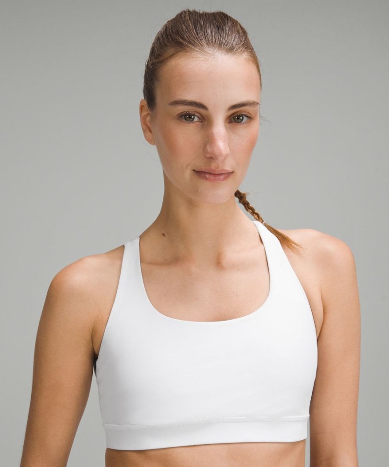 Sujetador Deportivo Lululemon Energy Bra Medium Support, B–D Cups Mujer Blancas Chile | 586SVCFXE