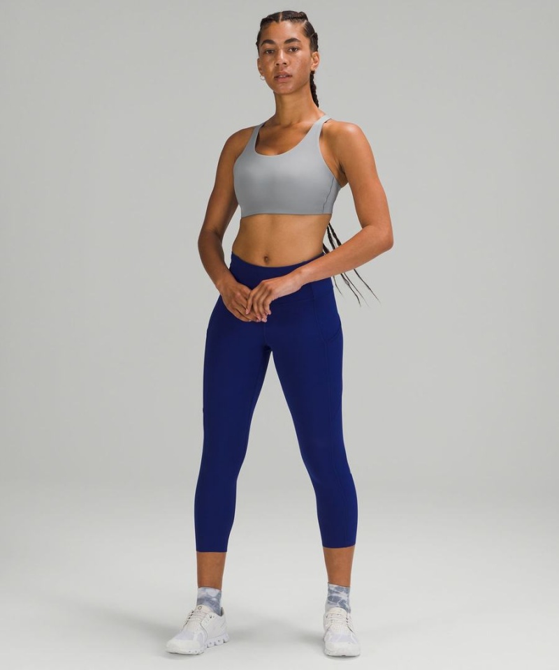 Sujetador Deportivo Lululemon Energy Bra High Support, B–DDD Cups Mujer Gris Chile | 179PFACQR