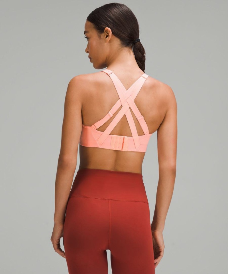 Sujetador Deportivo Lululemon Energy Bra High Support, B–DDD Cups Mujer Rosas Chile | 193OQIEML