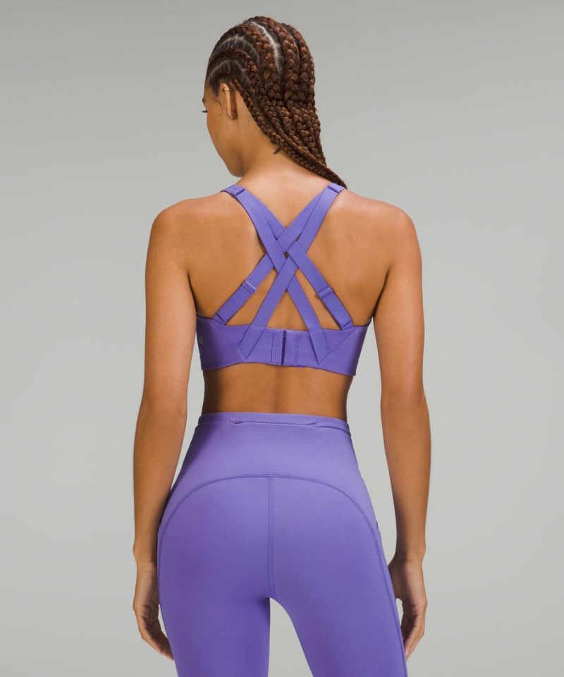 Sujetador Deportivo Lululemon Energy Bra High Support, B–DDD Cups Mujer Indigo Chile | 348EHJZXT