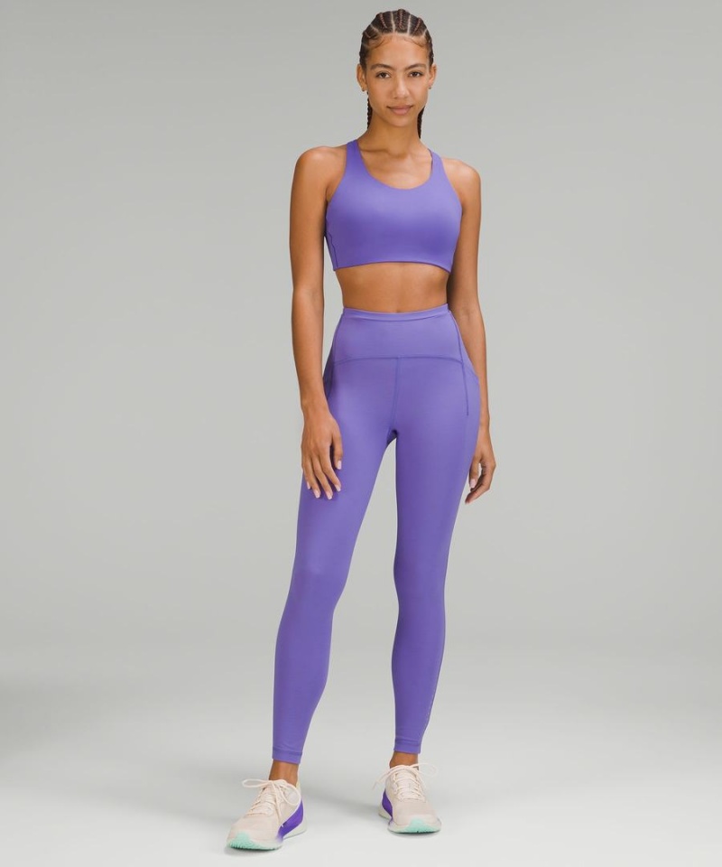 Sujetador Deportivo Lululemon Energy Bra High Support, B–DDD Cups Mujer Indigo Chile | 348EHJZXT