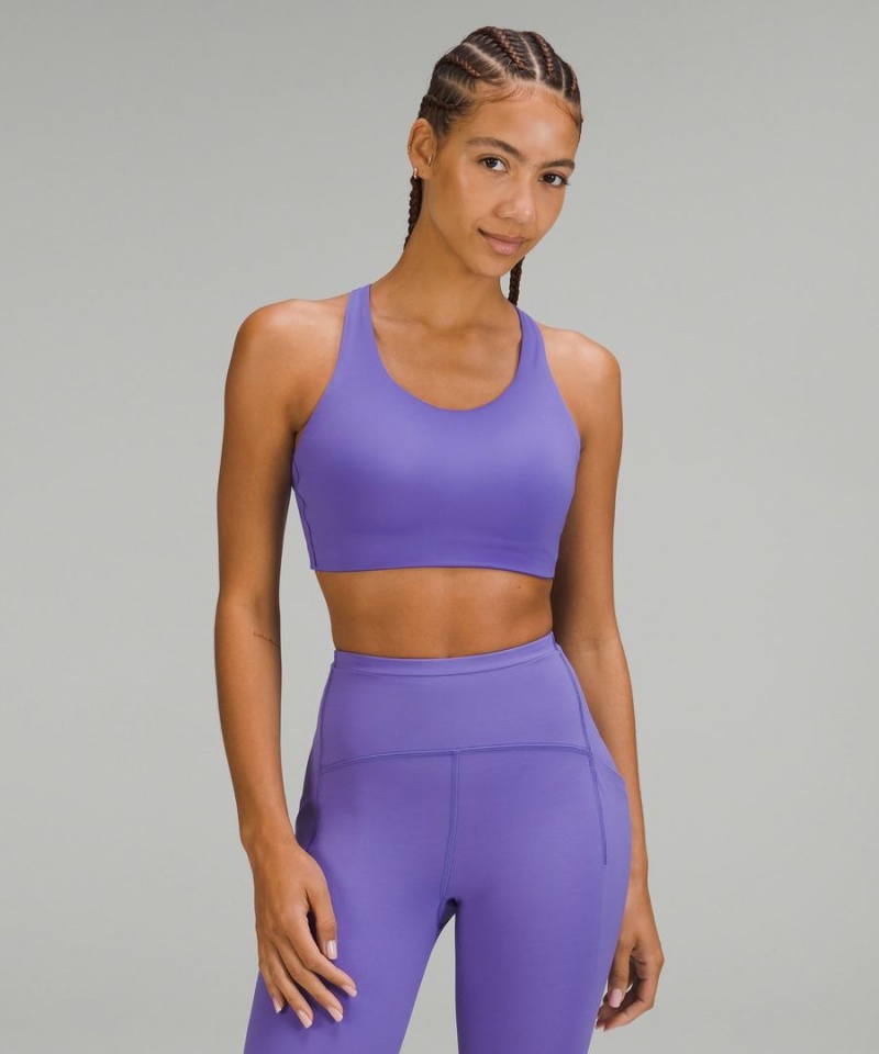 Sujetador Deportivo Lululemon Energy Bra High Support, B–DDD Cups Mujer Indigo Chile | 348EHJZXT