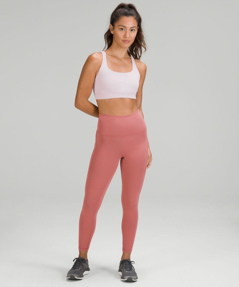 Sujetador Deportivo Lululemon Energy Bra Medium Support, B–D Cups Mujer Rosas Chile | 504VPDWJY