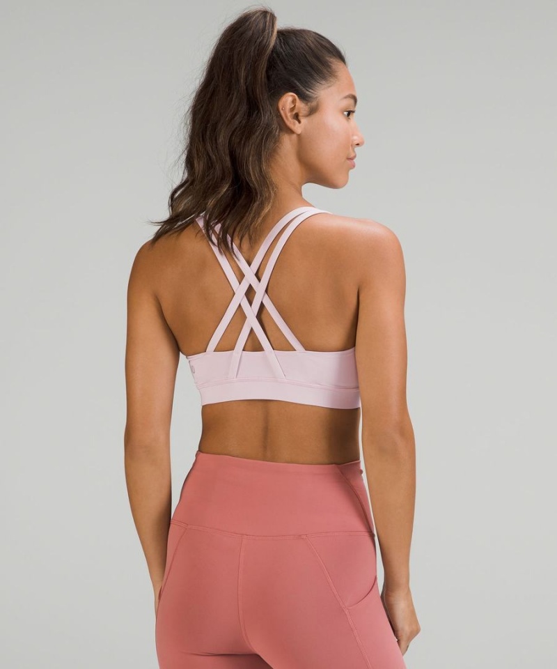 Sujetador Deportivo Lululemon Energy Bra Medium Support, B–D Cups Mujer Rosas Chile | 504VPDWJY