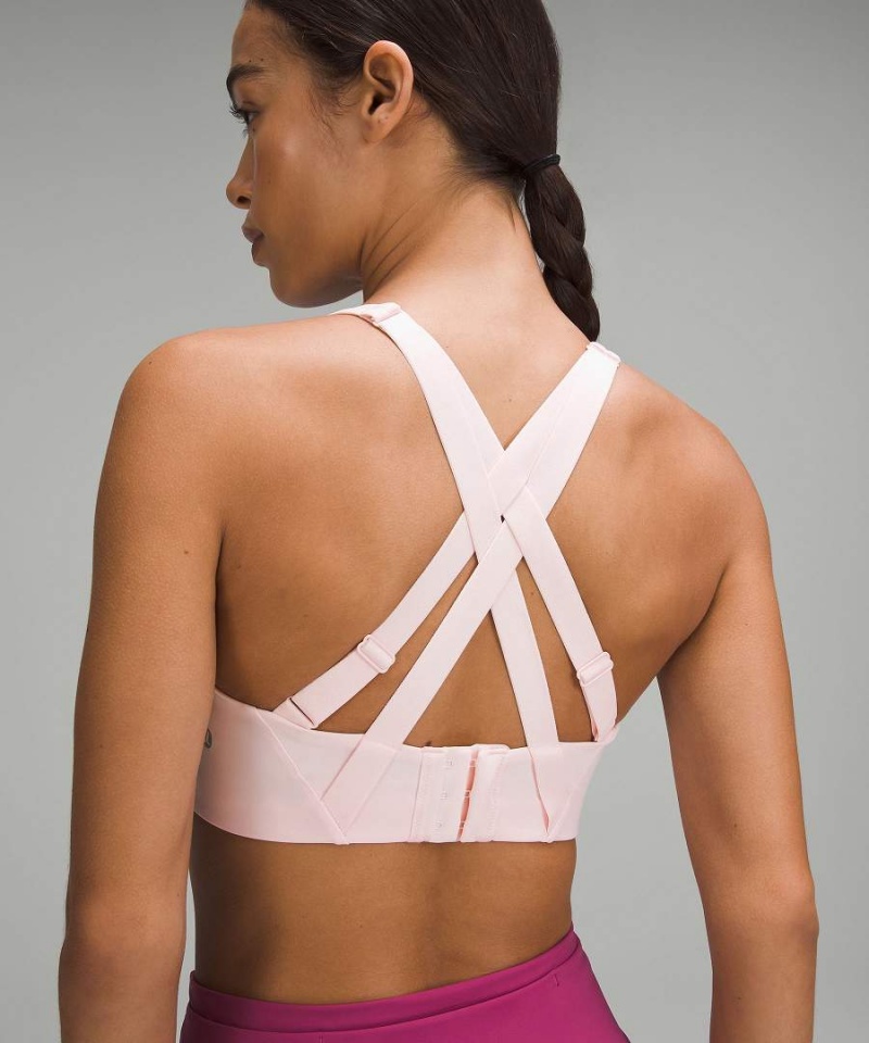 Sujetador Deportivo Lululemon Energy Bra High Support, B–DDD Cups Mujer Rojas Claro Chile | 603KPTNRM