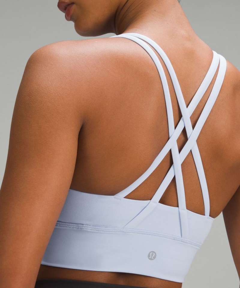 Sujetador Deportivo Lululemon Energy Longline Bra Medium Support, B–D Cups Mujer Blancas Chile | 948RDUPQI