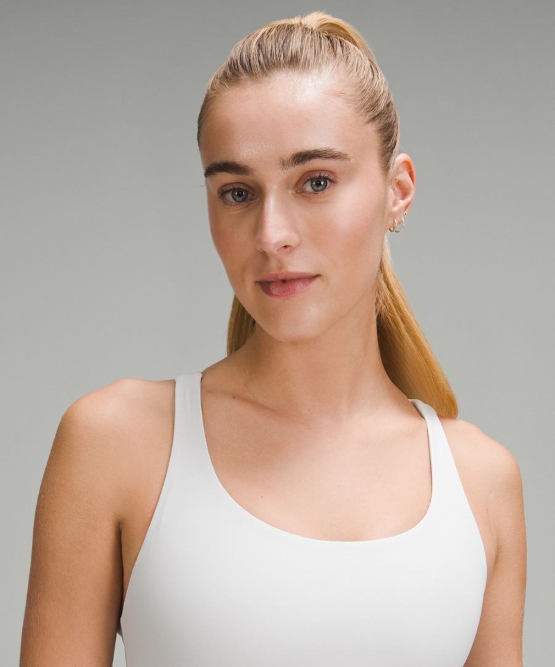 Sujetador Deportivo Lululemon Energy Longline Bra Medium Support, B–D Cups Mujer Blancas Chile | 327LHIWQJ