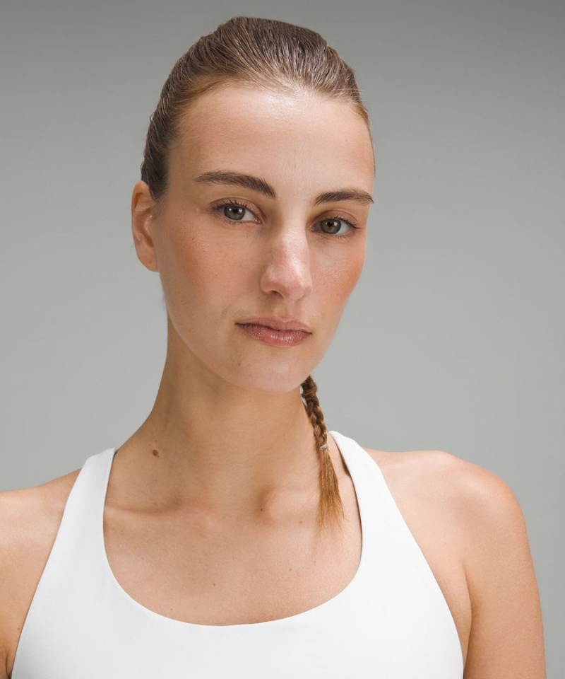Sujetador Deportivo Lululemon Energy Longline Bra Medium Support, B–D Cups Mujer Blancas Chile | 193OHEQKG